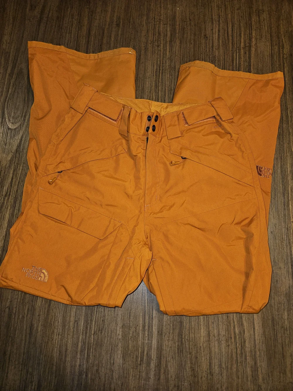 The North Face Dry Vent Orange Men's Cargo Ski Pants